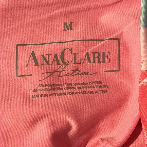 Women’s Anna Clare Active Polyester & Spandex Blue & Pink Golf Skort Size M - Picture 6 of 7